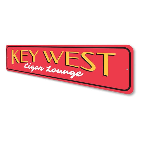 Key West Cigar Lounge Sign