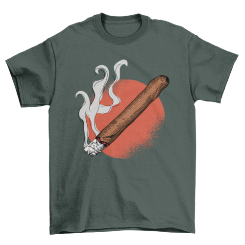 Lit Cigar T-shirt